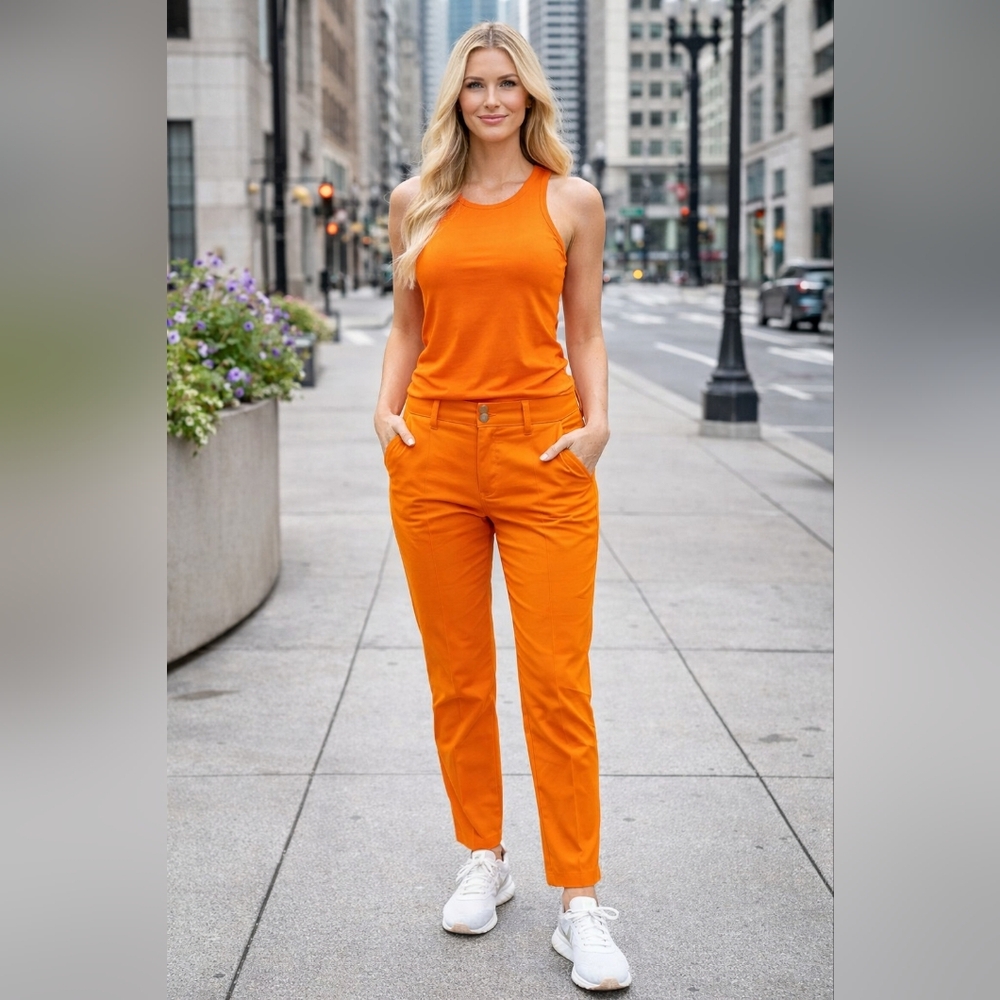 Anatomie Vibrant Orange Pants